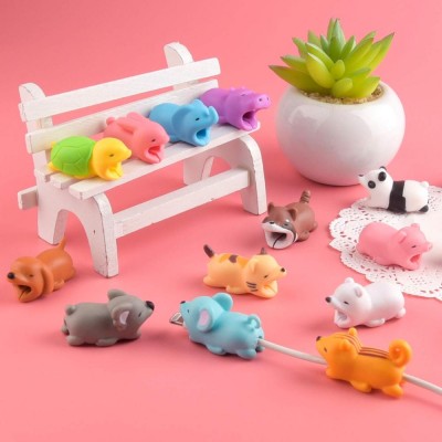 Cable Protector Cute Animals Cable Bites Charger Cord Saver Animal Charger for Cellphone Charging Cable for iphone