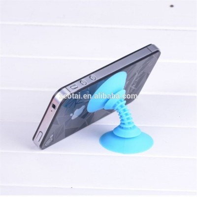 High quality promotional new design phone sticky stand Eco-Friendly animal shaped Silicone Phone Stand