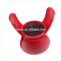 8 slice Useful plastic tomato slicer ,Mozzarella tomato chopper with plastic tomato slicer