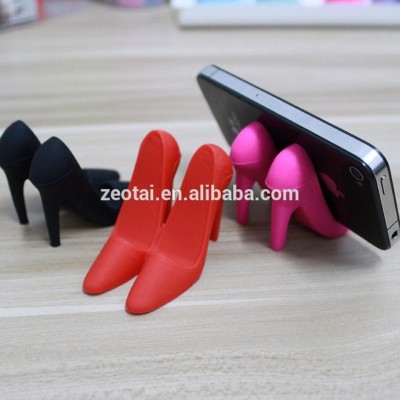 Mini High Heeled Shoes Silicon Phone Stand Bracket Holder